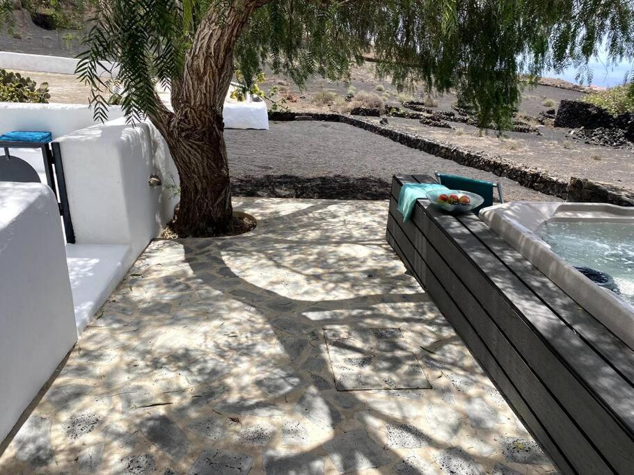 Cosy Finca, Sea Views, Jacuzzi La Asomada  Bagian luar foto
